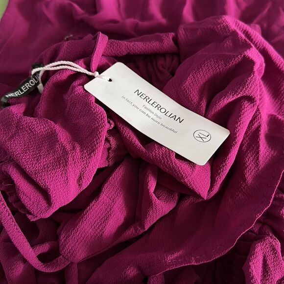 Women's Adjustable Strappy Split Summer Beach Casual Midi Dress (199) - Picture 5 of 5